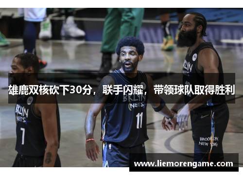 雄鹿双核砍下30分，联手闪耀，带领球队取得胜利